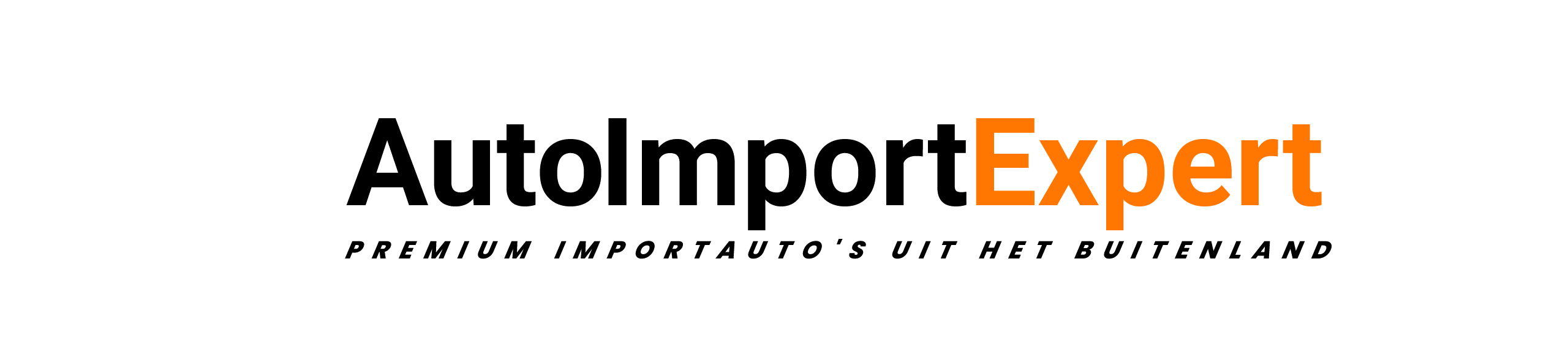 AutoImportExpert zwart oranje logo